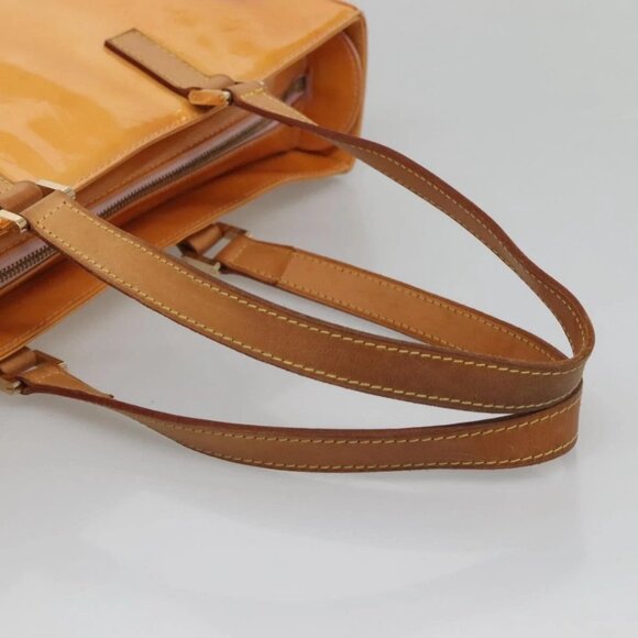 LOUIS VUITTON Monogram Vernis Columbus Bag Marshmallow Pink M91032 Auth BA5406 - Picture 8 of 16